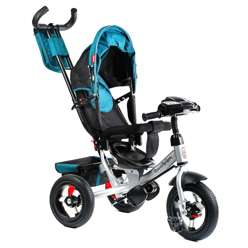 Велосипед 3-х кільк. Best Trike 3390/14-622, сіро-бірюзовий