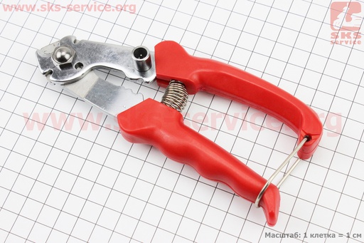 [407204] Кусачки KL-9750 для всіх вело тросів і сорочок (+обтискання кінцівки троса, ігла для вирівнювання краю)