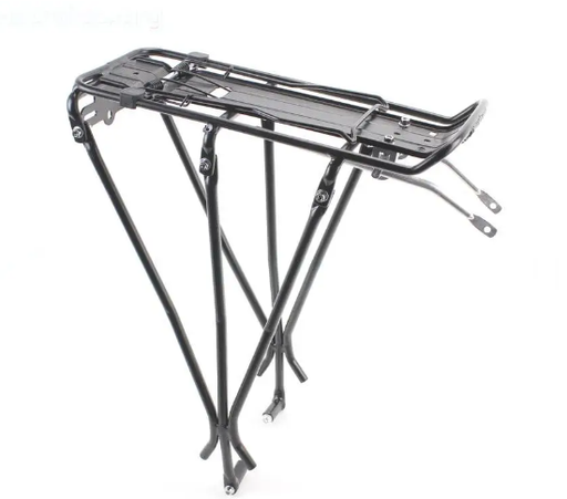 [409585] Багажник 26" алюміній, під дисковий гальмо, чорний HS-019