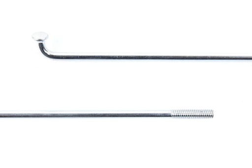 [48712961] Спиця X17, сталь, звичайна, срібло., 296 мм