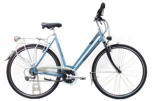 [USED-09959] Гібридний велосипед Gazelle Fuente 28" L/57 блакитний Б/В